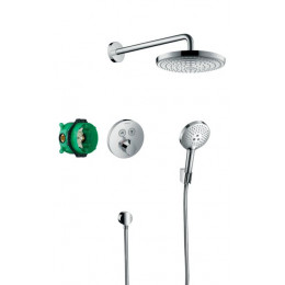 HANSGROHE SHOWERSET Raindance Select S/ShowerSelect S душевой набор: верхний, ручной душ, ibox, терм фото 1