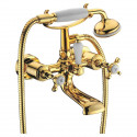 IMPRESE CUTHNA zlato смеситель для ванны двухвентильный, золото (10280 zlato-n)