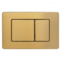 IMPRESE i7112, клавиша смыва, золото сатин, нержавеющая сталь (i7112SG) фото 1