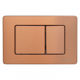 IMPRESE i7112, клавиша смыва, розовое золото глянец, нержавеющая сталь (i7112SR) фото 1