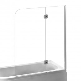 EGER Шторка на ванну 120*150см, правая, профиль хром (599-120CH/R) фото 1