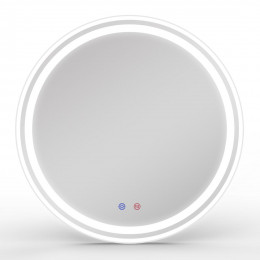 VOLLE Зеркало круглое 60*60см с подсветкой, диммером, подогревом зеркала (16-21-600) фото 1