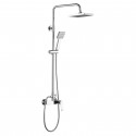 IMPRESE VITE система душова (змішувач для душу, верхній та ручний душ), хром (t03007401AB)