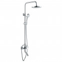 RJ TULIP система душова (змішувач для ванни, верхній та ручний душ) (RSZ081-3)