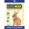 Бумага Buromax А4, 80g, PASTEL cream, 20sh (BM.2721220-49)