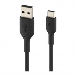 Дата кабель USB 2.0 AM to Type-C 1.0m PVC black Belkin (CAB001BT1MBK) фото 2