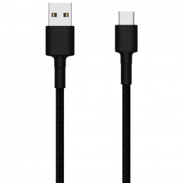 Дата кабель USB 3.0 AM to Type-C 1.0m Braide Black Xiaomi (387945) фото 1