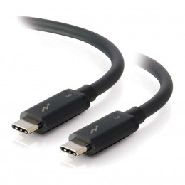 Дата кабель USB-C to USB-C Thunderbolt 3 0.5m 40Gbps C2G (CG88837) фото 1