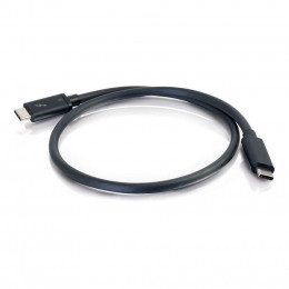 Дата кабель USB-C to USB-C Thunderbolt 3 0.5m 40Gbps C2G (CG88837) фото 2