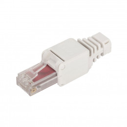 Коннектор RJ45 cat.6 UTP 8P8C, безинструментальный, 1шт Kingda (KD-PGU8054-C6) фото 1