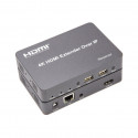 Адаптер HDMI 4K/30hz до 150м за допомогою CAT5E/6 PowerPlant (CA912957)