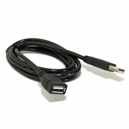 Дата кабель USB 2.0 AM/AF 1.5m Extradigital (KBU1619) фото 1