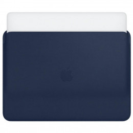 Чехол для ноутбука Apple 13 MacBook Pro, Leather Sleeve, Midnight Blue (MRQL2ZM/A) фото 2