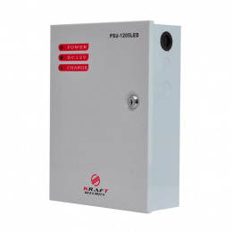 Блок питания для систем видеонаблюдения Kraft Energy PSU-1205LED(B) фото 1