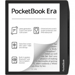 Электронная книга Pocketbook 700, Era, Stardust Silver (PB700-U-16-WW) фото 1