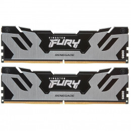 Модуль пам'яті для комп'ютера DDR5 32GB (2x16GB) 6400 MHz FURY Renegade Silver Kingston Fury (ex. фото 1