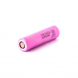 Аккумулятор 18650 Li-Ion INR18650-35E, 3500mAh, 8A, 4.2/3.6/2.5V, pink Samsung (INR18650-35E) фото 1