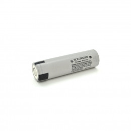 Аккумулятор 18650 Li-Ion NCR18650BD TipTop, 3200mAh, 10A, 4.2/3.6/2.5V, gray Panasonic (NCR18650BD) фото 1