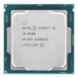 Процессор Intel Core i3-8100 (6M Cache, 3.60 GHz) фото 1