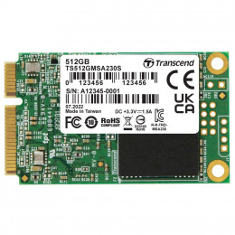 Накопичувач SSD mSATA 512GB Transcend (TS512GMSA230S) фото 1