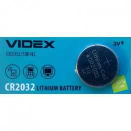 Батарейка VIDEX CR2032/таб фото 1