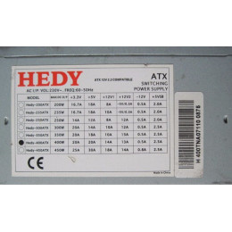 Блок питания HEDY-400 ATX 400W фото 1