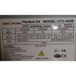 Блок питания Logic power Pentium P4 ATX-400W фото 1