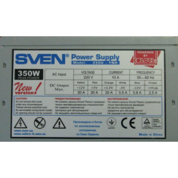 Блок питания Sven power supply 350U-FNH 350W фото 1