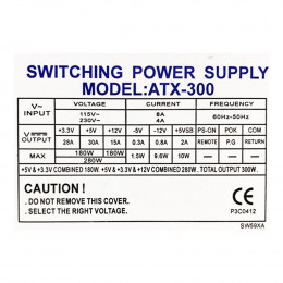 Блок питания Switching Power Supply 300W (ATX-300) фото 1