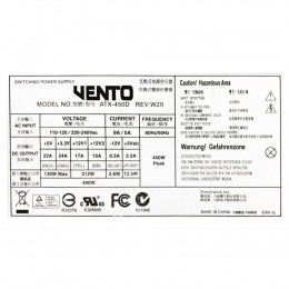 Блок живлення Vento 400W (ATX-450D) фото 1