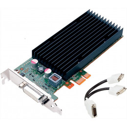 Видеокарта Nvidia GeForce Quadro NVS 300 512Mb 64bit GDDR3 pci-e 1x (Low profile) фото 1