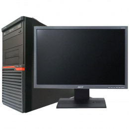 Комплект Комп'ютер Acer Gateway DT55 (Athlon x2 260/4/160) + Монітор 19 Acer B193W фото 1