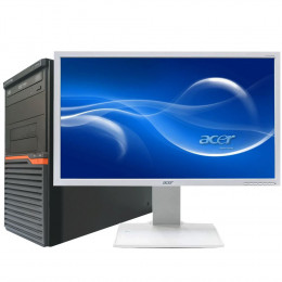 Комплект Комп'ютер Acer Gateway DT55 (Phenom x4 955/8/120SSD/500/7570-1Gb) + Монітор 24 Acer B243HL фото 1