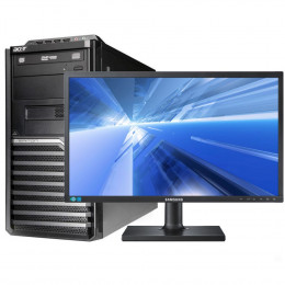 Комплект Acer Veriton M421G (Athlon x2 250/4/160) + Монітор 19&quot; Samsung S19C450BW фото 1