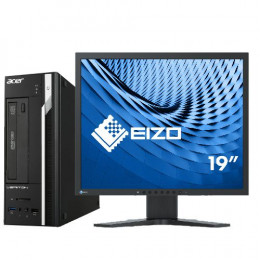 Комплект Компьютер Acer Veriton X2631G SFF (G1840/8/500) + Монитор 19&quot; фото 1