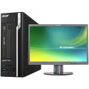 Комплект Компьютер Acer Veriton X2632G SFF (i5-4570/8/256SSD) + Монитор 22" Lenovo LT2252pwA black