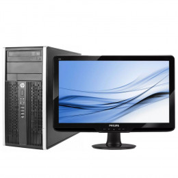 Комплект Компьютер HP Compaq 6200 Pro MT (i3-2100/8/120SSD) + Монитор 19&quot; Philips 192E1 фото 1