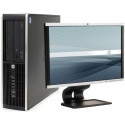 Комплект комп'ютера HP Compaq Pro 6300 SFF (i3-3220/8/500/1050Ti) + Монітор 22" HP LA2205wg
