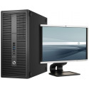 Комплект комп'ютера HP ProDesk 800 G1 Tower (i5-4570/8/500/GTX1060-3Gb) + Монітор 22" HP LA2205wg