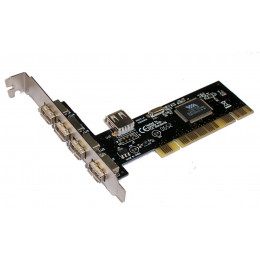 Контроллер PCI to 4xUSB VT6212L фото 1