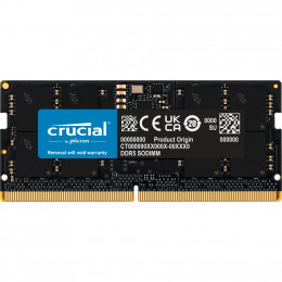 Модуль памяти для ноутбука SoDIMM DDR5 16GB 4800 MHz Micron (CT16G48C40S5) фото 1