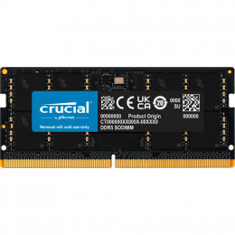 Модуль памяти для ноутбука SoDIMM DDR5 32GB 4800 MHz Micron (CT32G48C40S5) фото 1