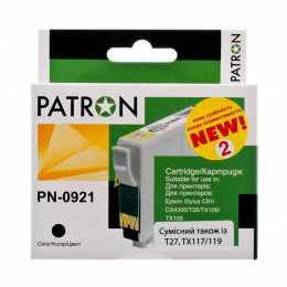Картридж Patron Epson T0921/T1081 (C13T10814A10) 260c, Black (PN-0921) фото 1
