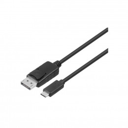 Кабель мультимедійний USB-C для DisplayPort 1.0m (AM/AM), 3840*216060Hz, black 2E (2EW-1925) фото 1