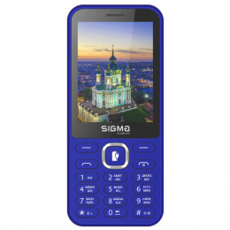 Мобильный телефон Sigma X-style 31 Power Type-C Blue (4827798855027) фото 1