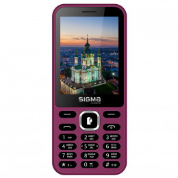 Мобильный телефон Sigma X-style 31 Power Type-C Purple (4827798855041) фото 1