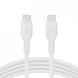 Дата кабель USB-С to USB-C 2.0m white Belkin (CAB009BT2MWH) фото 1