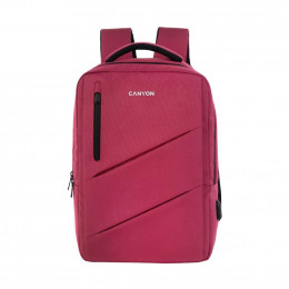 Рюкзак для ноутбука Canyon 15.6\ BPE-5 Urban, USB, 12-18L, Red (CNS-BPE5BD1) фото 1