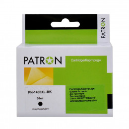 Картридж Patron Canon PGI-1400BK XL (9185B001) 1200 арк (PN-1400XL-BK) фото 1