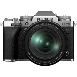 Цифровий фотоапарат Fujifilm X-T5 + XF 16-80 F4 Kit Silver (16782600) фото 1